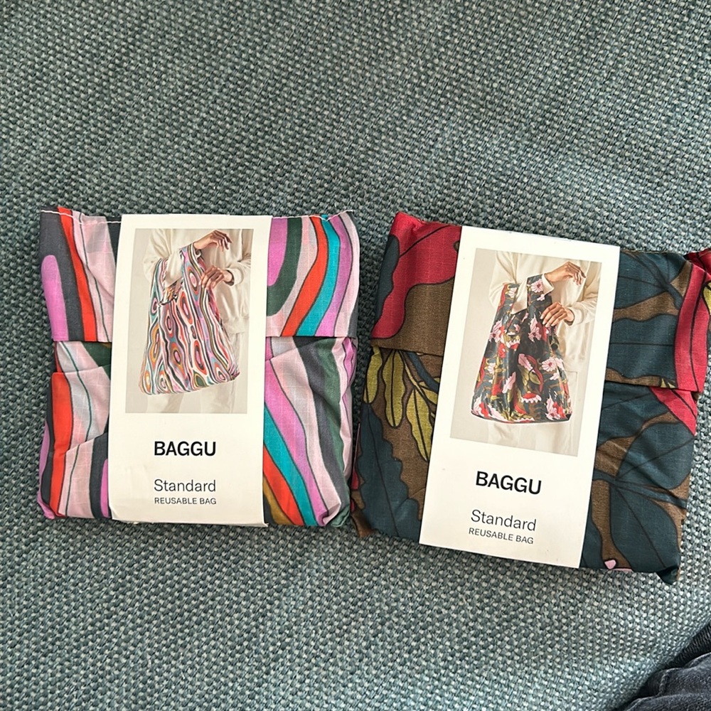 Baggu Archive Forest Bag Set (2 bags)